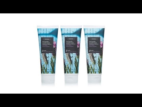 Korres Mega Moisture Body Butter Trio  Sea Lavender