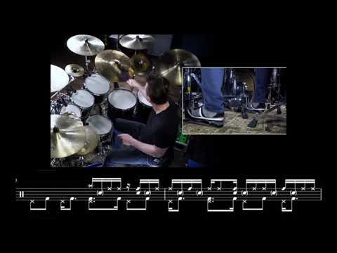 Gavin Harrison | Grooving With 3's 4's and 5's Drumeo Transcription