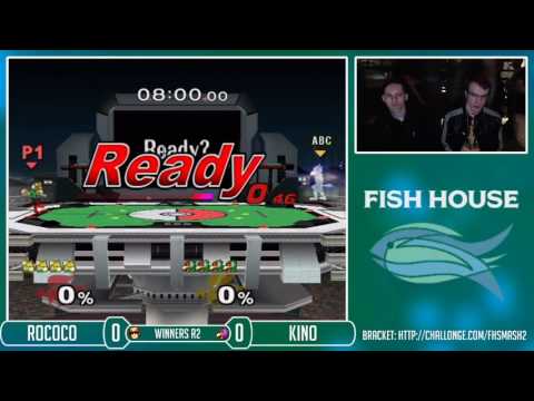 Fish House 2 SSBM - Rococo (Fox) Vs. Kino (Falco) Losers Round 4