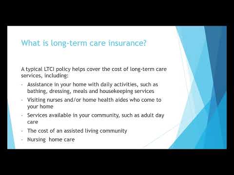 Long-Term Care Insurance Awareness Month 2022 Webinar