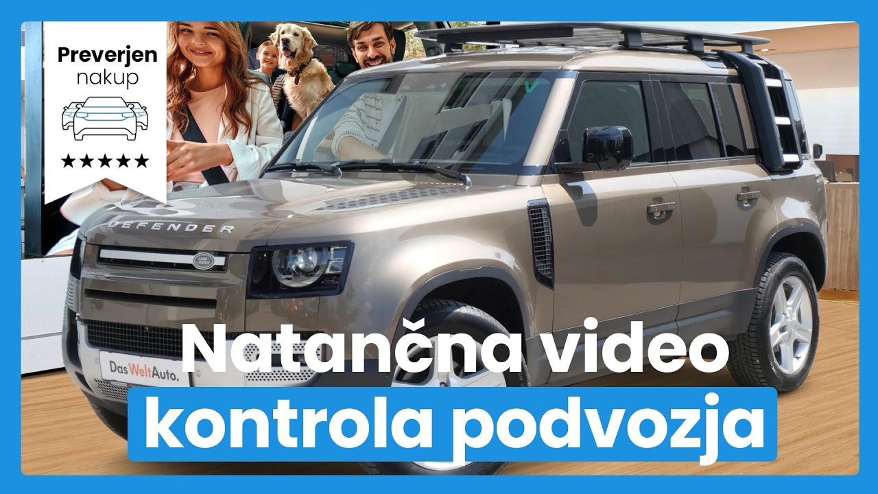 Land Rover Defender 110 X-Dynamic HSE Avt. - VL. NAPRAVA - SLO