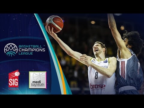 SIG Strasbourg v medi Bayreuth - Full Game - Basketball Champions League