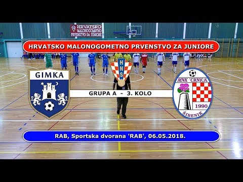 ZAVRŠNICA HMNL JUNIORI: CRNICA - ZAGREB GIMKA, RAB 06.05.2018.