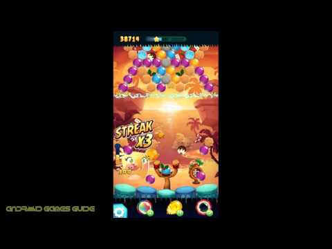 Angry Birds POP Bubble Shooter: Level 46: Walkthrough (3 STARS) HD