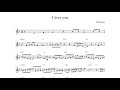 Bill Evans - I Love You [Solo Transcription]