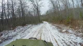 preview picture of video 'Royal Blue WMA Trail 13 TN JEEP TALK 1-18-14'
