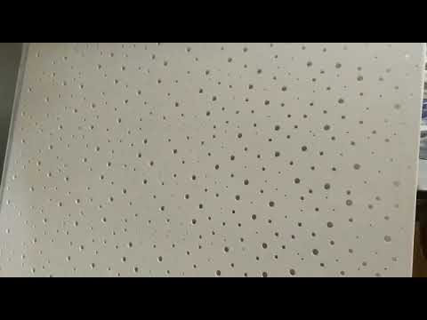 Perforated acoustic panel, for sound absorbers
