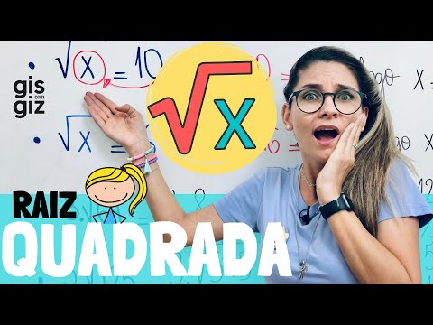 RAIZ QUADRADA 6 ANO Prof Gis