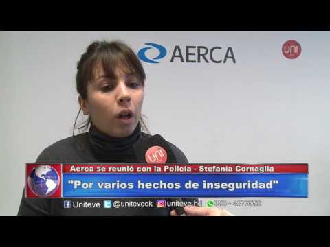 Aerca se reunió por más seguridad