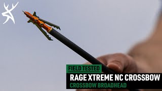 2021 Crossbow Broadhead Test & Review: Rage Xtreme NC Crossbow