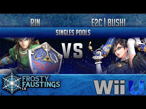 FFIX Smash 4 SINGLES POOLS - Rin (Link) vs E2C | Bushi (Bayonetta)