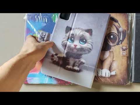 Зеленый чехол с рисунком на Xiaomi Redmi Pad SE (11) книжка противоударная "Панда" - фото 1 - id-p2435760317