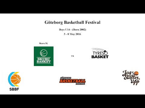 Skuru Basket (P02 Lag 2) mot Tyresö Basket - 2016-05-05
