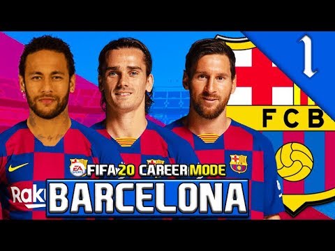 NEYMAR RETURNS! FIFA 20 BARCELONA CAREER MODE #1
