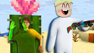 YOUTUBERIŲ SLĖPYNĖS | Minecraft Meccha Chameleon