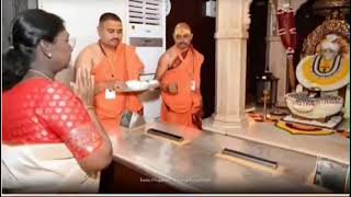 25.02.2026: राष्ट्रपती द्रौपदी मुर्मू यांनी घेतले संत गजानन महाराज समाधीस्थळाचे दर्शन