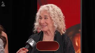 #grammys  CAROLE KING Red Carpet Interview | 2026 GRAMMYs
