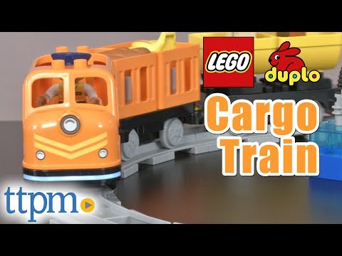 duplo cargo train set