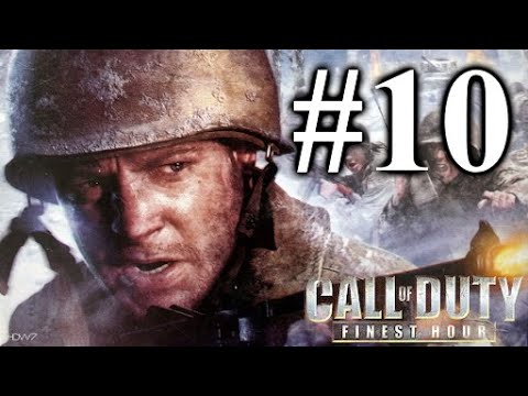 Call of Duty Finest Hour Walkthrough Part 10 - Western Front - Last Bridge Standing