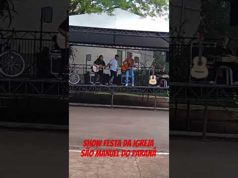 festa São Manoel do Paraná logo foi show com Evelin & Thiago @destacar_
