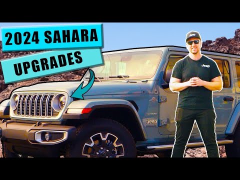 The 2024 Jeep Wrangler Sahara Upgrades are AWESOME