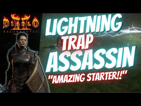 D2R - Lightning Trap Assassin Is An INCREDIBLE Ladder 2.4 Starter (Guide)