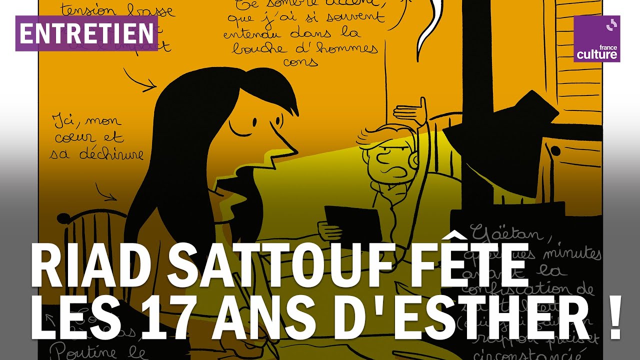 "Les Cahiers d'Esther" : Riad Sattouf évoque le parcours de son personnage