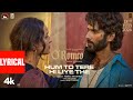 O Romeo Hum To Tere Hi Liye The Lyrical Shahid Kapoor Triptii D Vishal B Gulzar Arijit