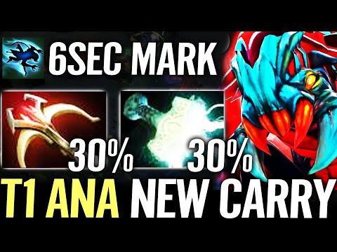 🔥 T1 ANA NEW CARRY Weaver Shard 6SEC MARK — Daedalus + Mjollnir MAX Proc Chance Dota 2 Pro