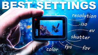 Best GoPro Settings for UNDERWATER Video & Photos