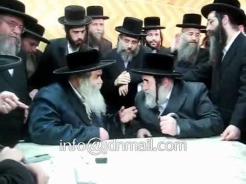Visnitzer Rebbe Visits His Brother In law Kretchnif Yerushalayim Rebbe Sivan 5772