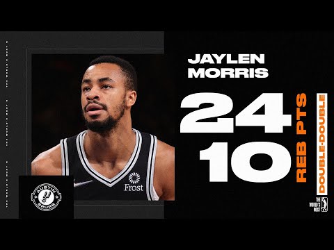 Jaylen Morris Posts 24 points & 10 rebounds vs. Birmingham Squadron