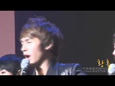 [FANCAM] 110126 Dongwoon @ BBQ Mini-Concert #40