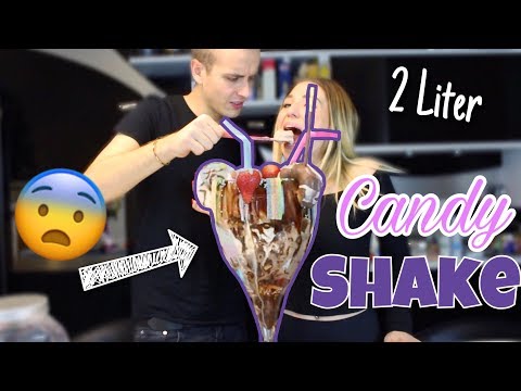 XXXXL 2 Liter Candy Shake - Who has to drink it? 😮