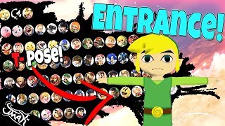 Smash Bros Ultimate Tier List Based on Their Entrance