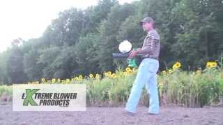 preview picture of video 'Attract Big Bucks EXTREME BLOWER Spreader - Deer Plot Whitetail'
