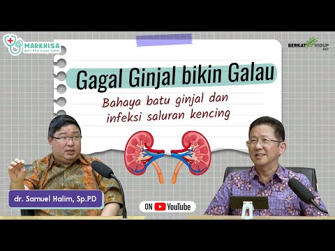 Markhisa 021 - Gagal Ginjal bikin Galau. Bahaya batu ginjal dan infeksi saluran kencing.
