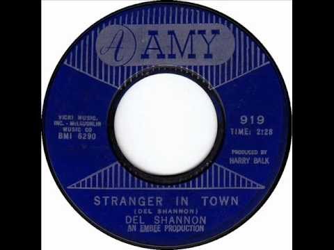 Del Shannon - Stranger In Town, Mono 1965 Amy 45 record.