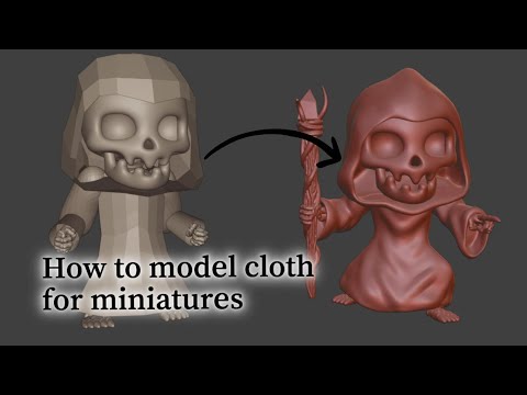 How to model cloth - Blender Tutorial