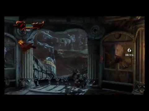 God of War 3: Remastered - Chapter 2 Hades: Minotaur Horn Location, Charge Attacks, Harpy Intro PS4