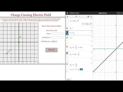 Charge Causing Electric Field Physics Aviary Solution