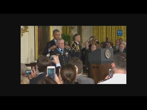 Lieutenant Colonel (Ret.) Charles S. Kettles, U.S. Army, of Ypsilanti receives Medal of Honor