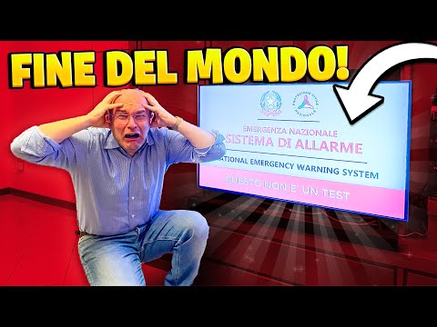 SCHERZO FINE DEL MONDO a MIO PAPÀ! REAZIONE ASSURDA! *IMPAZZISCE*