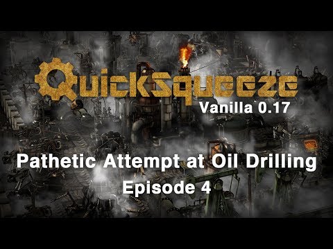 Factorio Vanilla 0.17 Episode 4 Pathetic Attempt at Oil Drilling