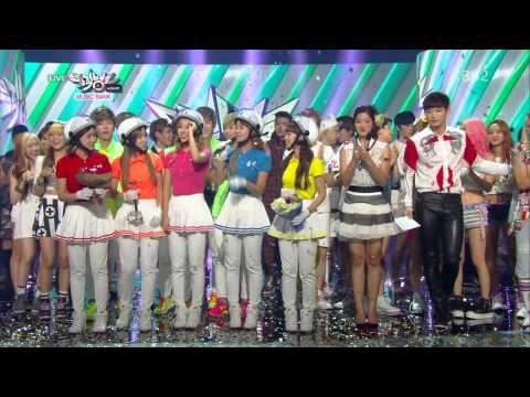 130830 Today's Winner Crayon Pop @ Music Bank