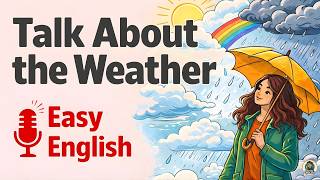Learn British English 🇬🇧 Easy English Podcast (A1–A2 Beginners) | Talking About the Weather