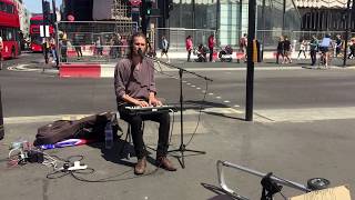 Piers Dashfield Performing Live @ Tottenham Court Road, London