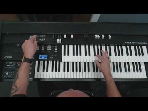 VINTAGE ORGAN DRAWBARS - Digital style