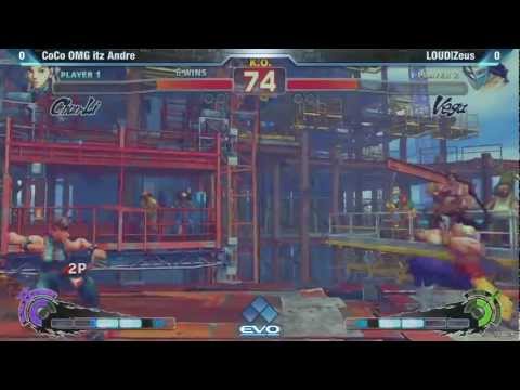 [EVO 2012 SSFIV AE] CoCo OMG itz Andre (Chun-Li) vs LOUD Zeus (Vega)