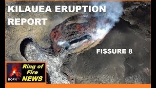 Hawaii Kilauea Volcano Eruption UH Report (August 17, 2018)
